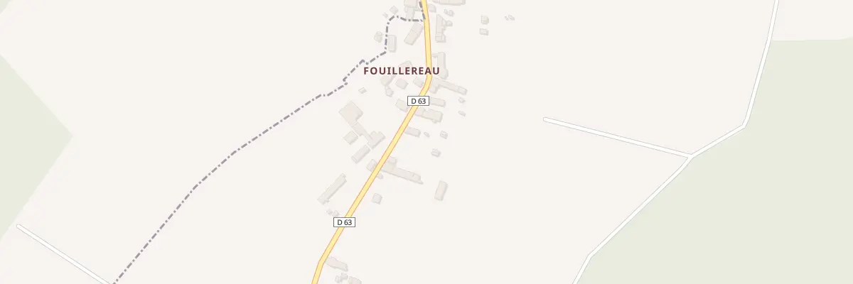 Plan du 17 Fouillereau à Chezelles