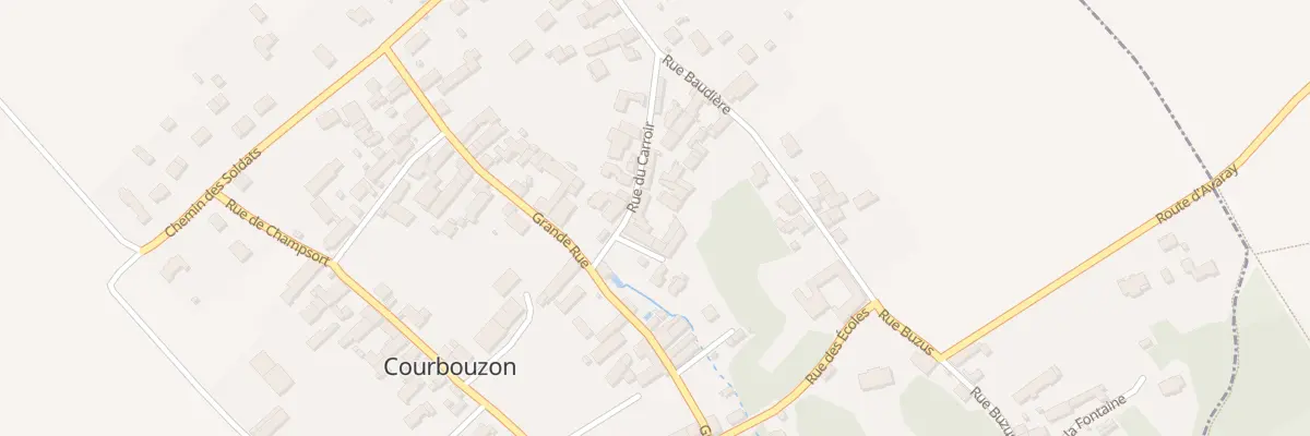 Plan du 12 Rue du Carroir à Courbouzon
