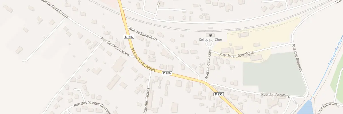 Plan du 3 Rue de Saint-Roch à Selles-sur-Cher