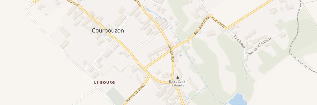 Plan du 5 Rue des Ecoles à Courbouzon