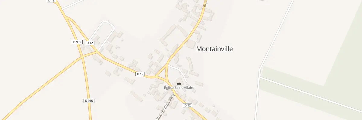 Plan du 12 Pl de l’Eglise A Montainville aux Villages Vovéens