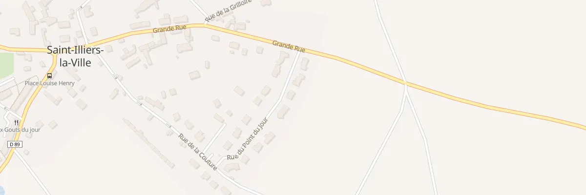 Plan du 5 Rue du Point du Jour à Saint-Illiers-la-Ville