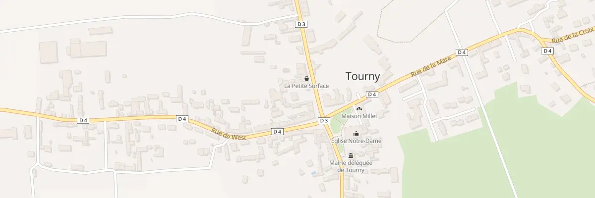 Plan du 7 Rue du Chesnay - Tourny à Vexin-sur-Epte