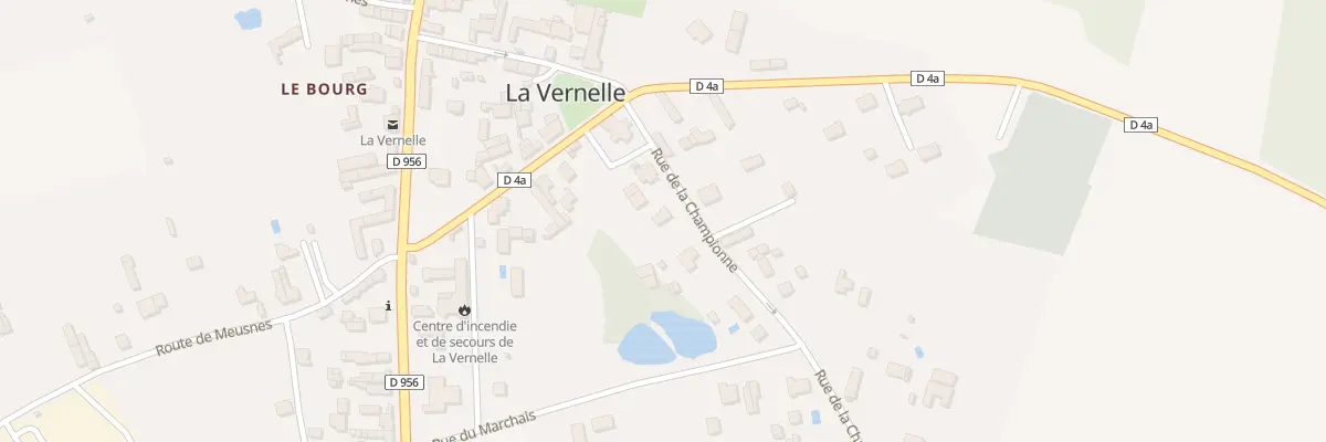 Plan du 4 Rue de la Championne à La Vernelle