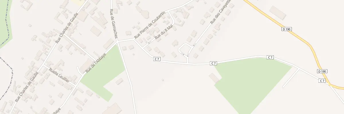 Plan du 22 Aux Caveyettes à Embreville