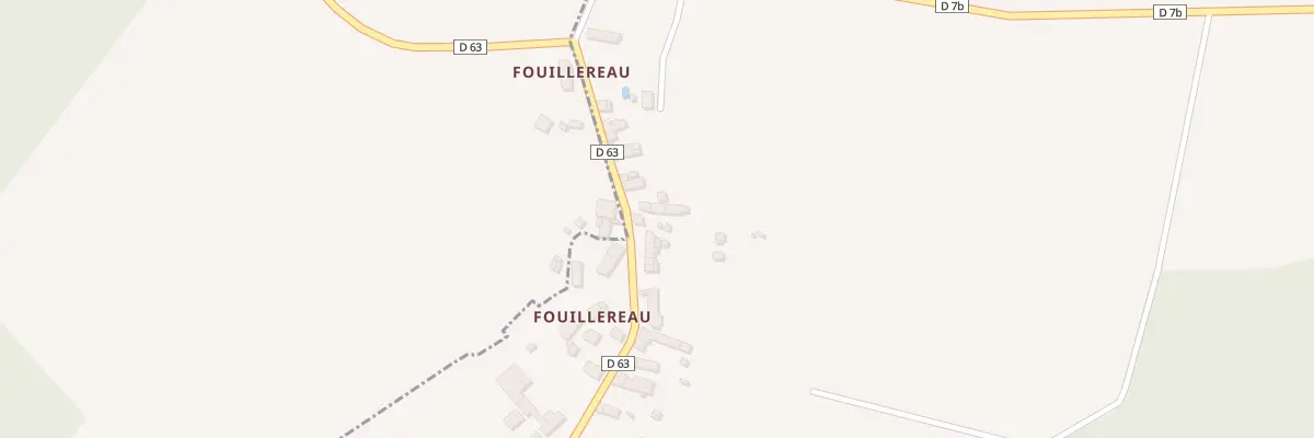 Plan du 29 Fouillereau à Chezelles
