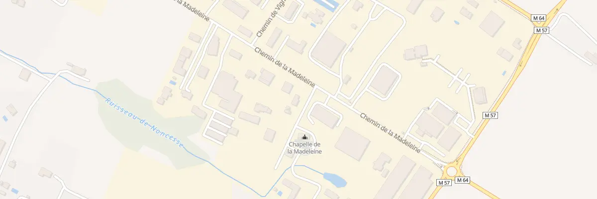 Plan du 2 Imp de la Madeleine à Flourens