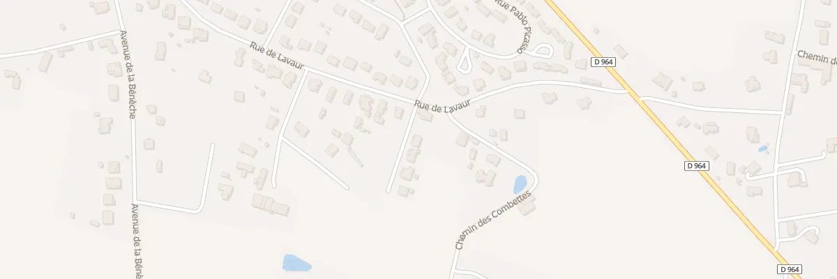 Plan du 46 Rue de Lavaur à Caussade