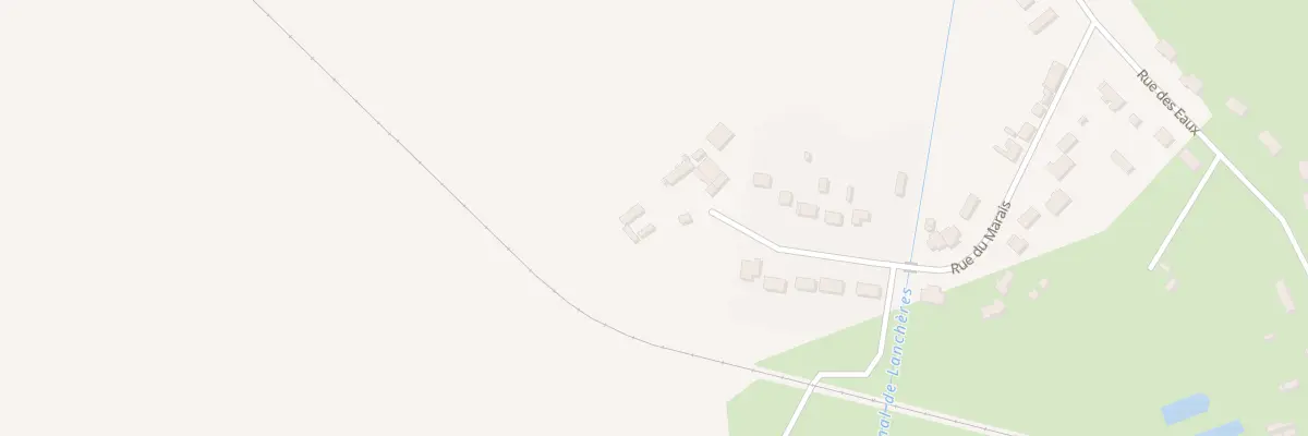 Plan du 377 Rue du Marais à Lanchères