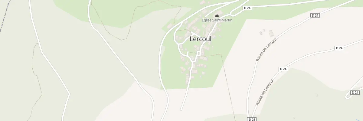 Plan du 47 Le Village à Lercoul