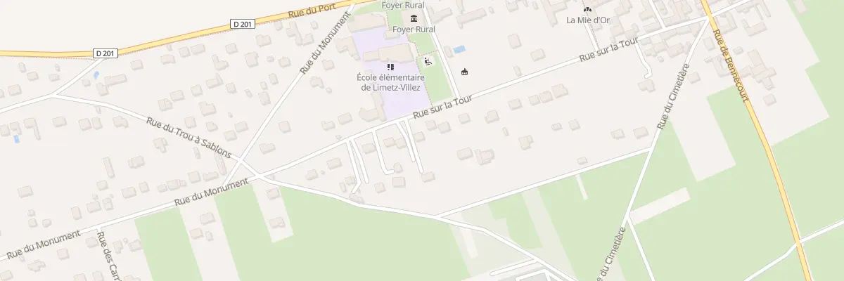 Plan du 8B Rue sur la Tour à Limetz-Villez