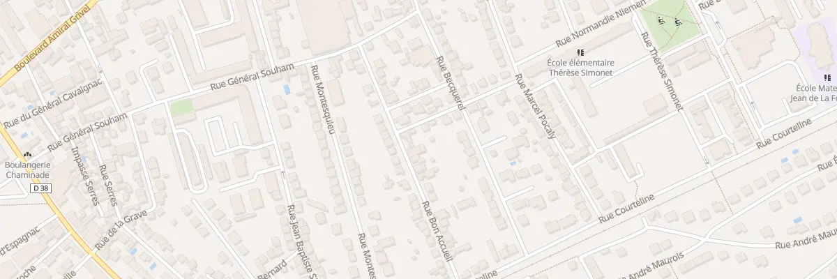 Plan du 4 Rue Littre à Sérilhac