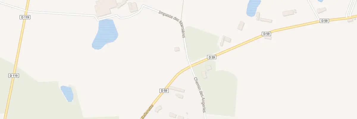 Plan du 1 Imp des Marnières à Billy