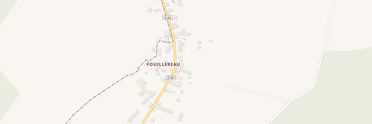 Plan du 25 Fouillereau à Chezelles