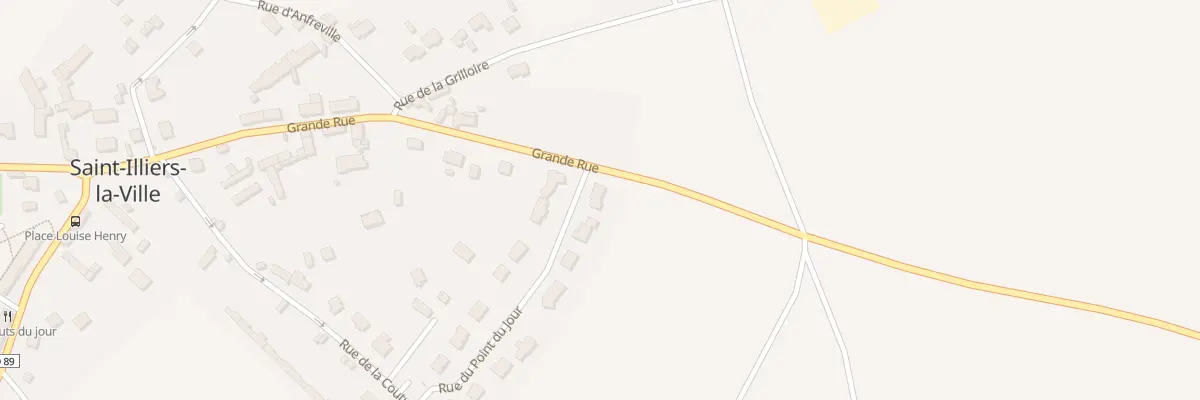 Plan du 1 Rue du Point du Jour à Saint-Illiers-la-Ville