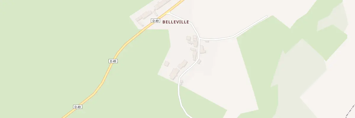 Plan du 5321 Belleville à Fursac