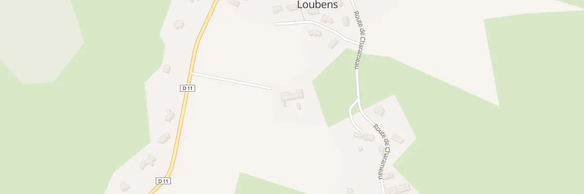 Plan du 24 La Prade à Loubens