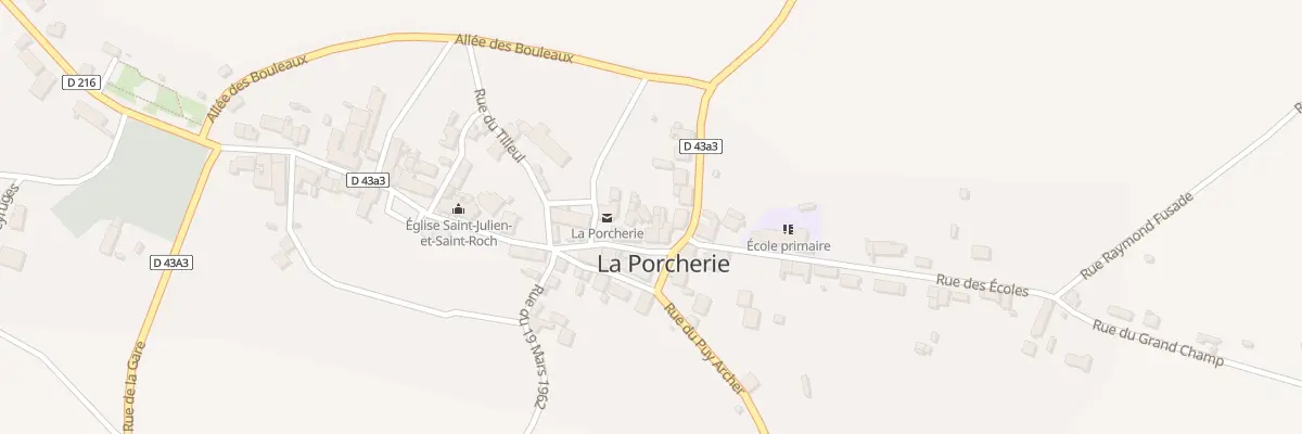 Plan du 31 Rue Arsène d’Arsonval à La Porcherie