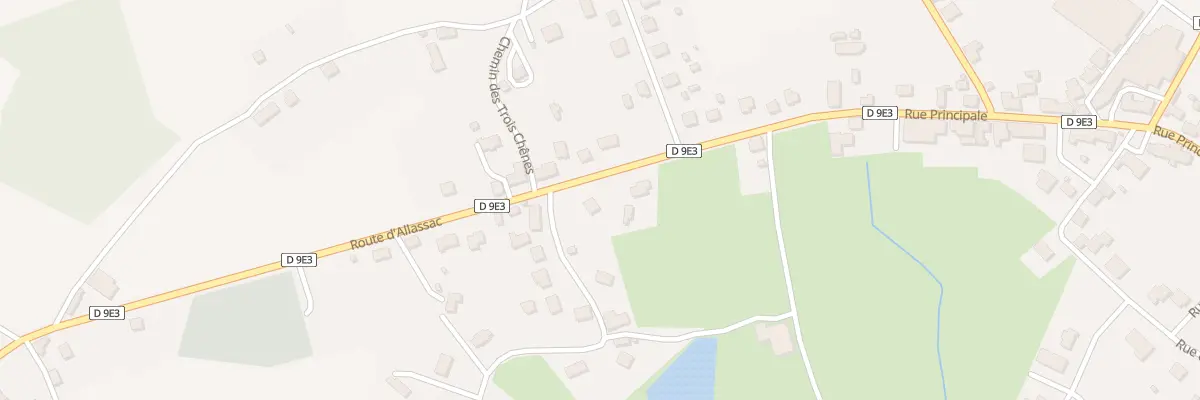 Plan du 5 Rte d’Allassac à Perpezac-le-Noir