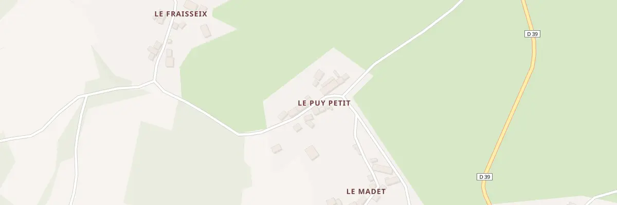 Plan du 5034 Lepuy Petit à Roziers-Saint-Georges
