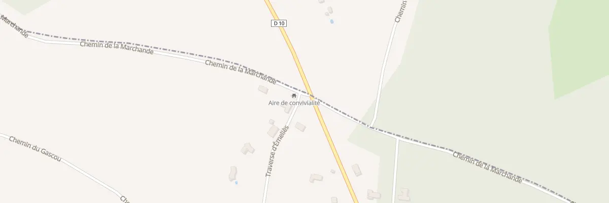 Plan du 330 Tra d’Emeliès à Lalbenque