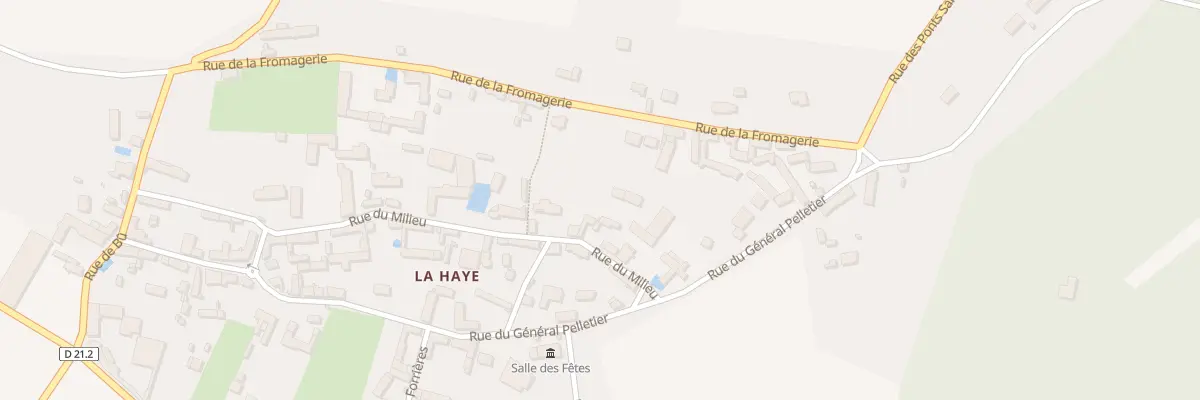 Plan du 6 Rue du Milieu à Saint-Lubin-de-la-Haye
