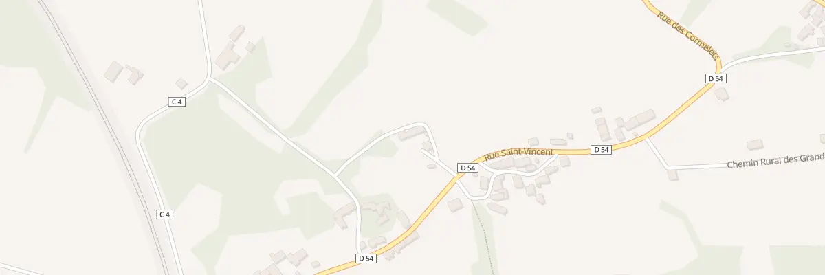 Plan du 8 Rue de Saint-Vincent à Ceaulmont