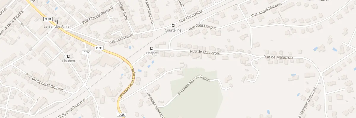 Plan du 16 Rue De Malecroix à Brive-la-Gaillarde