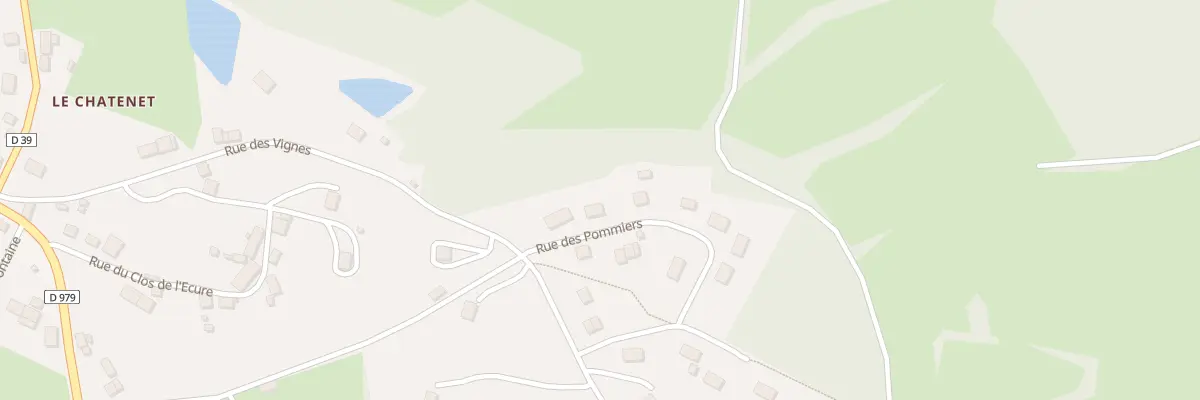 Plan du 3 Rue des Pommiers à Saint-Denis-des-Murs