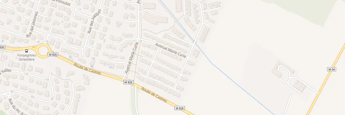 Plan du 46 Av Marie Curie à Quint-Fonsegrives
