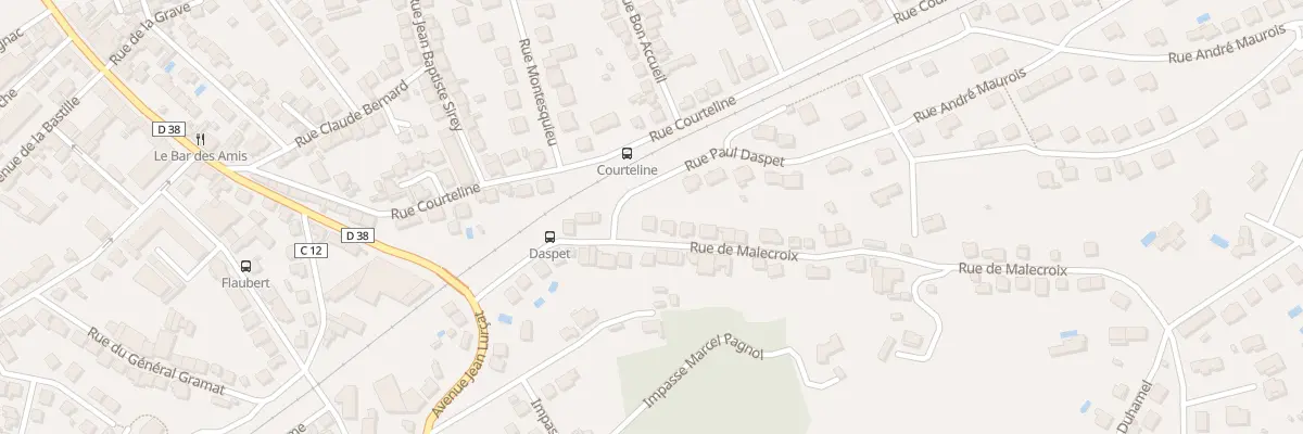 Plan du 15 Rue De Malecroix à Brive-la-Gaillarde