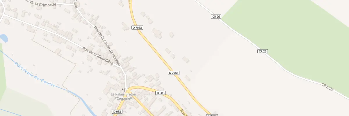 Plan du 28 Rue de Paris à Coulombs