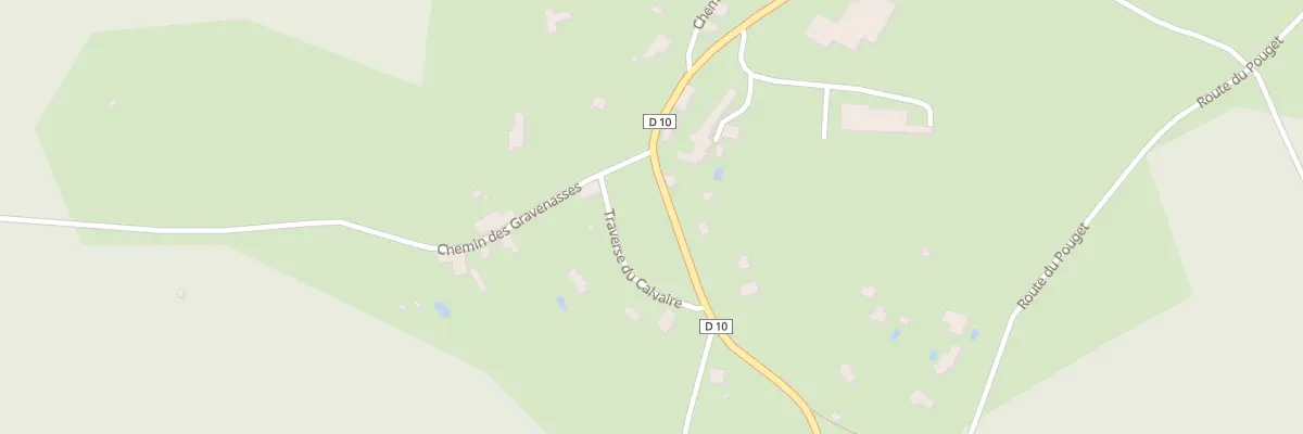 Plan du 50 Tra du Calvaire à Laburgade