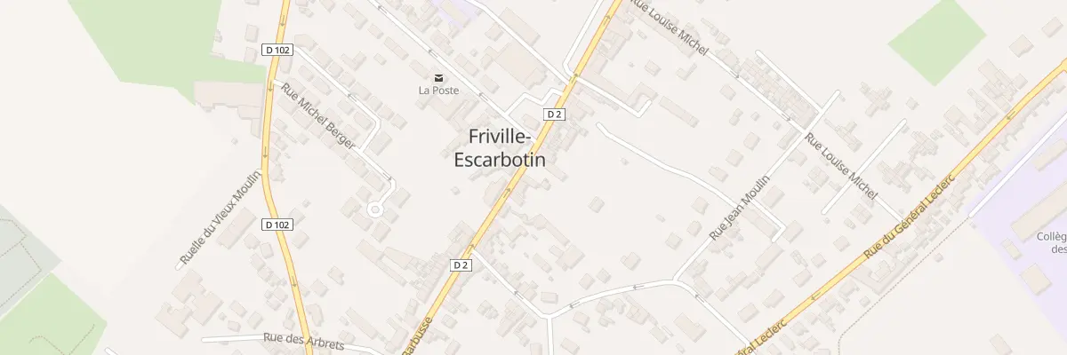 Plan du 107 Rue Henri Barbusse à Friville-Escarbotin