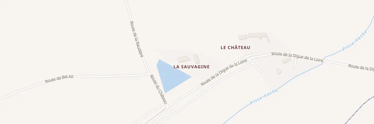 Plan du 249 Rte du Château à Courbouzon
