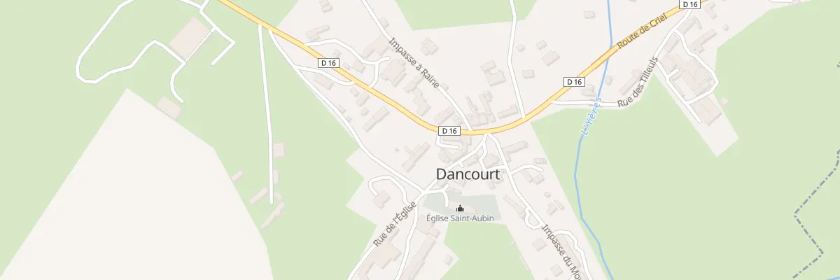 Plan du 9A Le Bourg à Dancourt