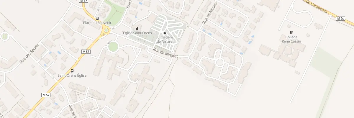Plan du 11 Rue Claude Mérono à Saint-Orens-de-Gameville