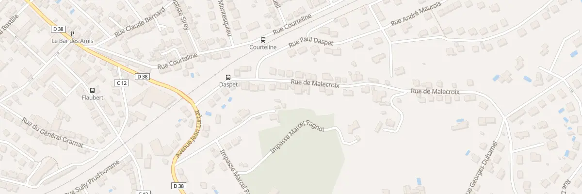 Plan du 22 Rue De Malecroix à Brive-la-Gaillarde