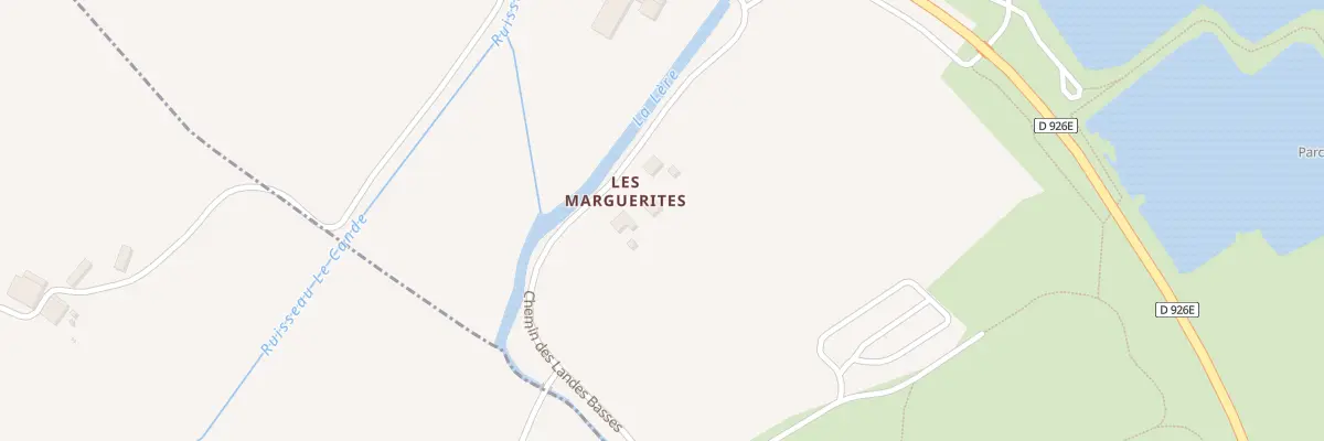 Plan du 837 Che des Landes Basses à Monteils