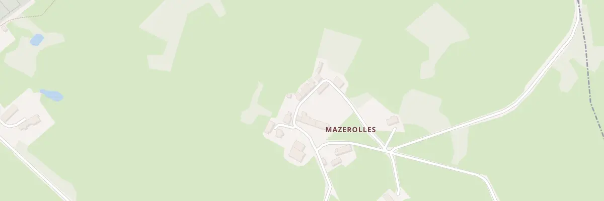 Plan du 6 Mazerolles à Bazelat