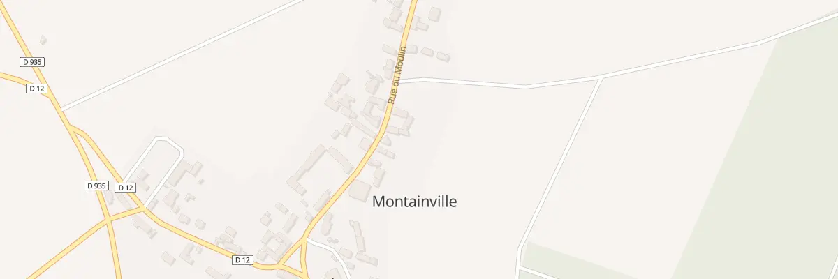 Plan du 4 Rue du Moulin A Montainville aux Villages Vovéens
