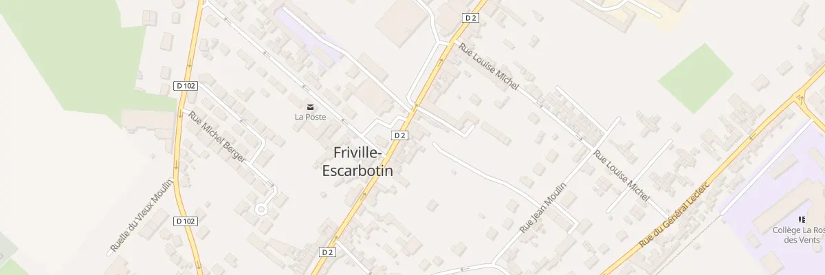 Plan du 93 Rue Henri Barbusse à Friville-Escarbotin