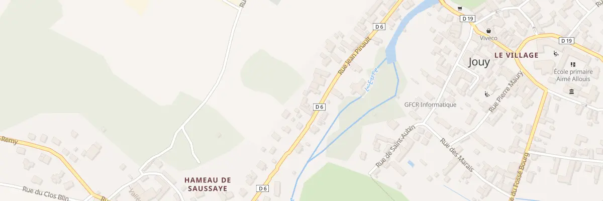 Plan du 32 Rue Jean Pinault à Jouy