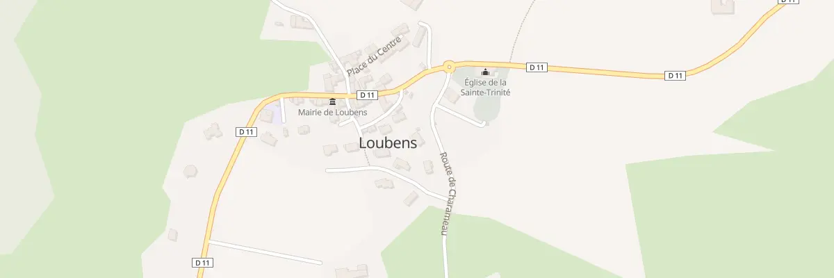 Plan du 116 Loubens à Loubens