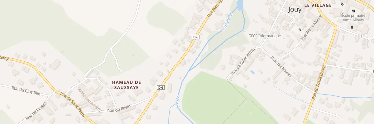 Plan du 13 Rue Jean Pinault à Jouy