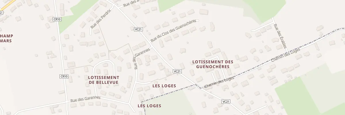 Plan du 371 Rue du Château-d’Eau à Bracieux