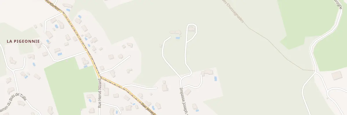 Plan du 1 Imp Joseph Lavarec à Ussac