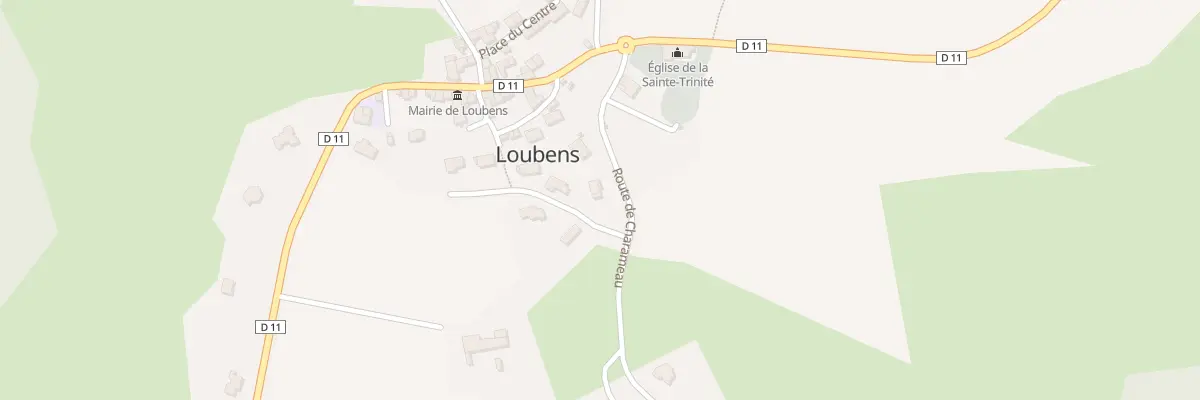 Plan du 117 Loubens à Loubens