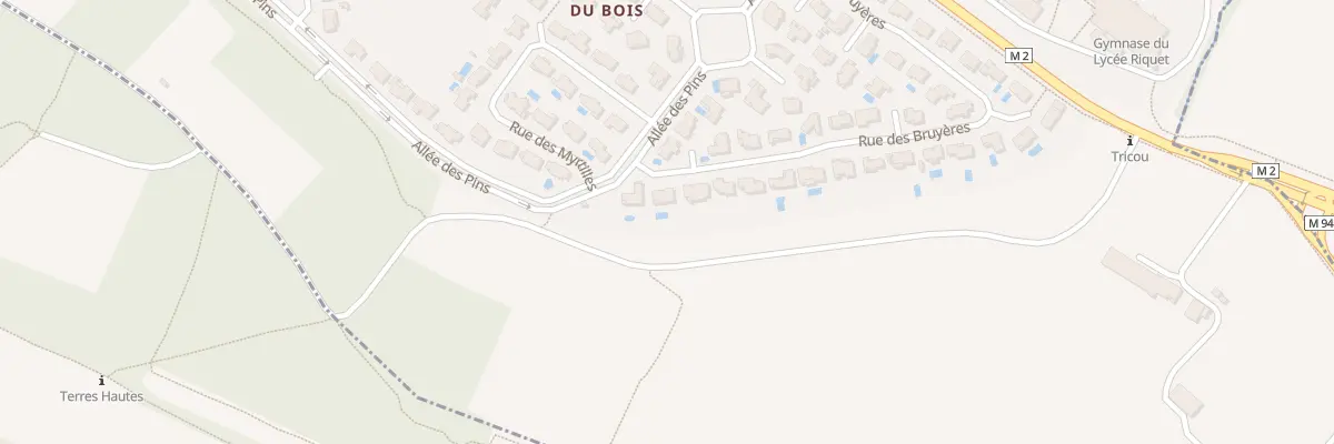 Plan du 45 Rue des Bruyères à Saint-Orens-de-Gameville