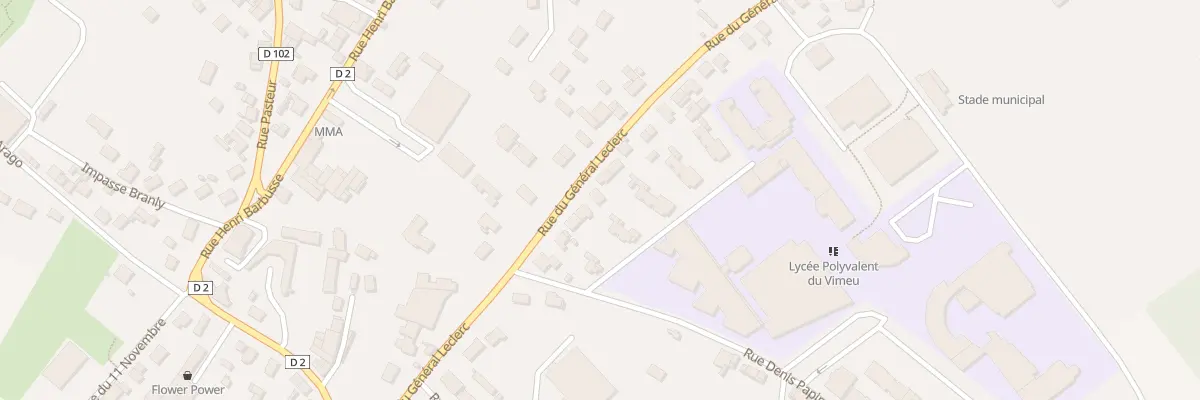 Plan du 185 Rue du Général Leclerc à Friville-Escarbotin